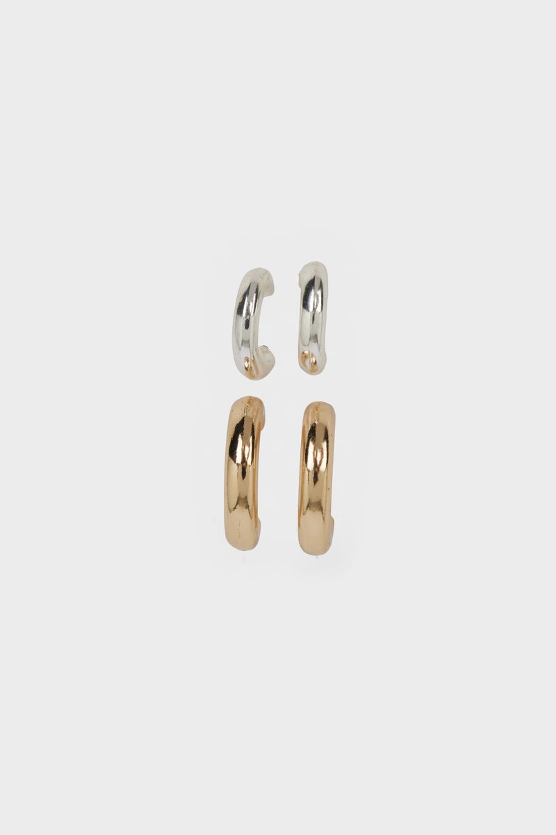 DeFacto Multicolour Woman Woman Hoop Earrings Casual - Image 1